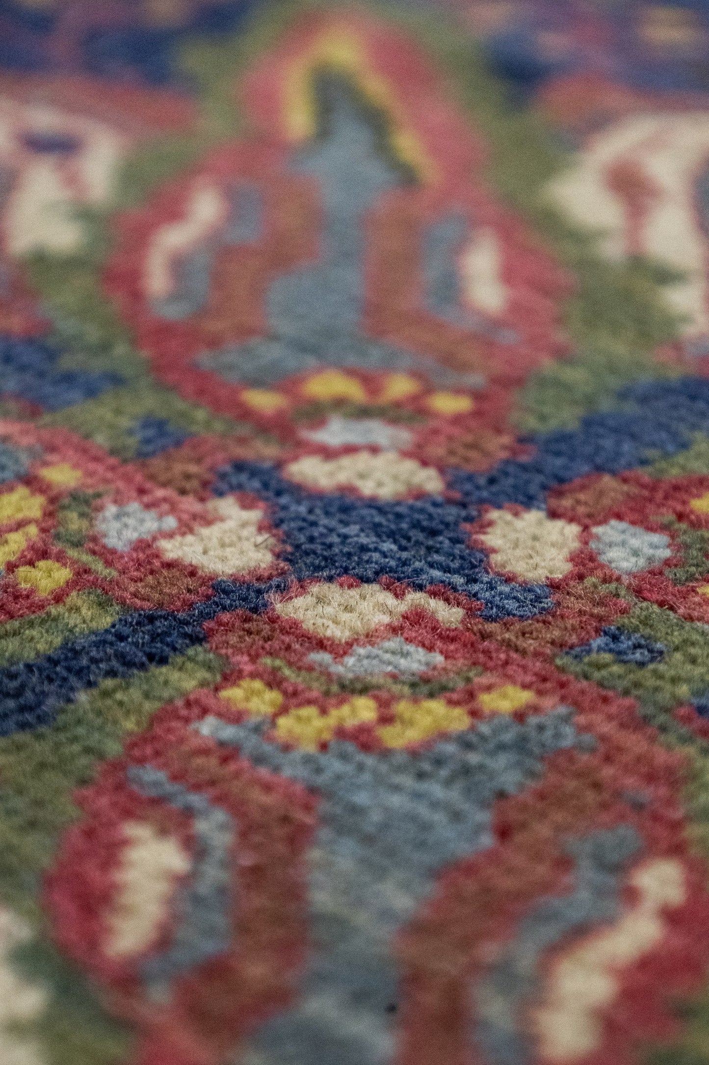 Vintage Heriz Handwoven Tribal Rug, J88238