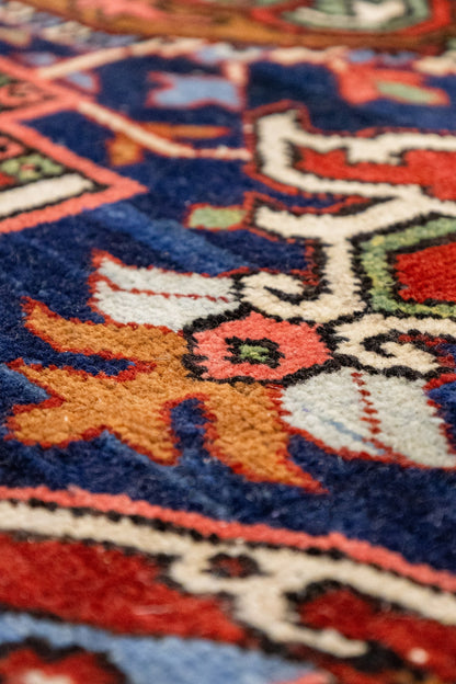 Antique Heriz Handwoven Tribal Rug, J88683