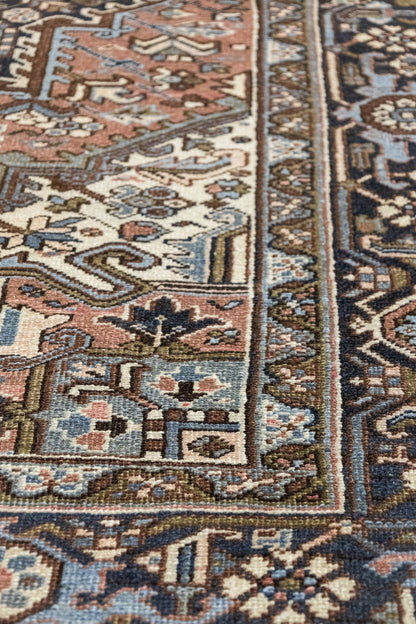 Vintage Heriz Handwoven Tribal Rug, J89145