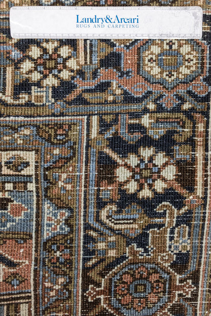 Vintage Heriz Handwoven Tribal Rug, J89145