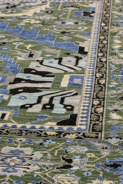 Heriz Wagireh Handwoven Tribal Rug, J81367