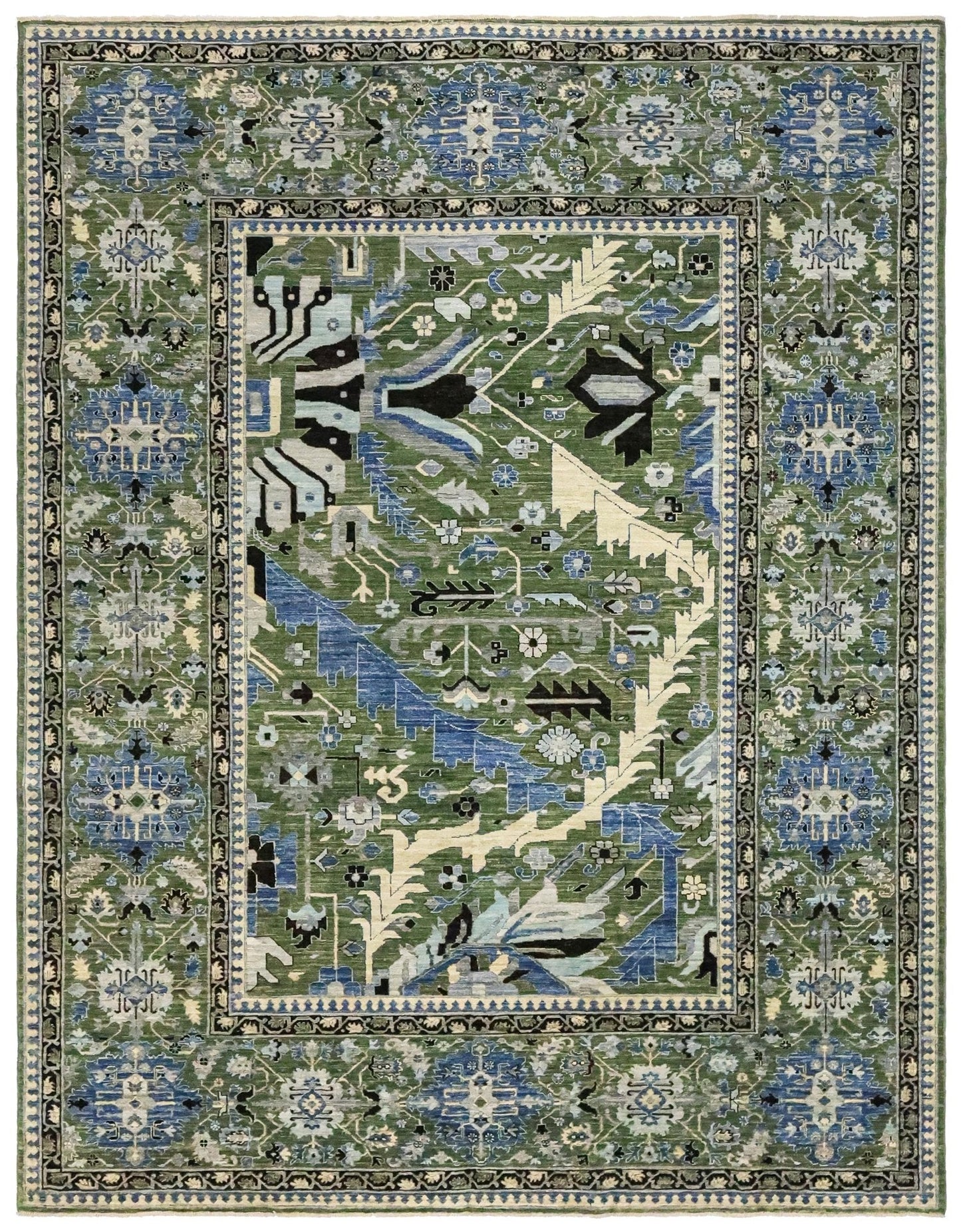 Heriz Wagireh Handwoven Tribal Rug
