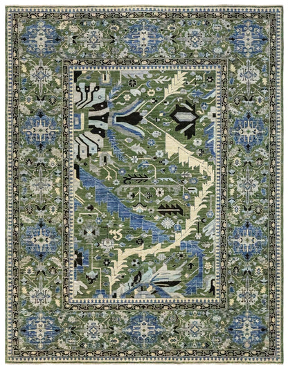 Heriz Wagireh Handwoven Tribal Rug