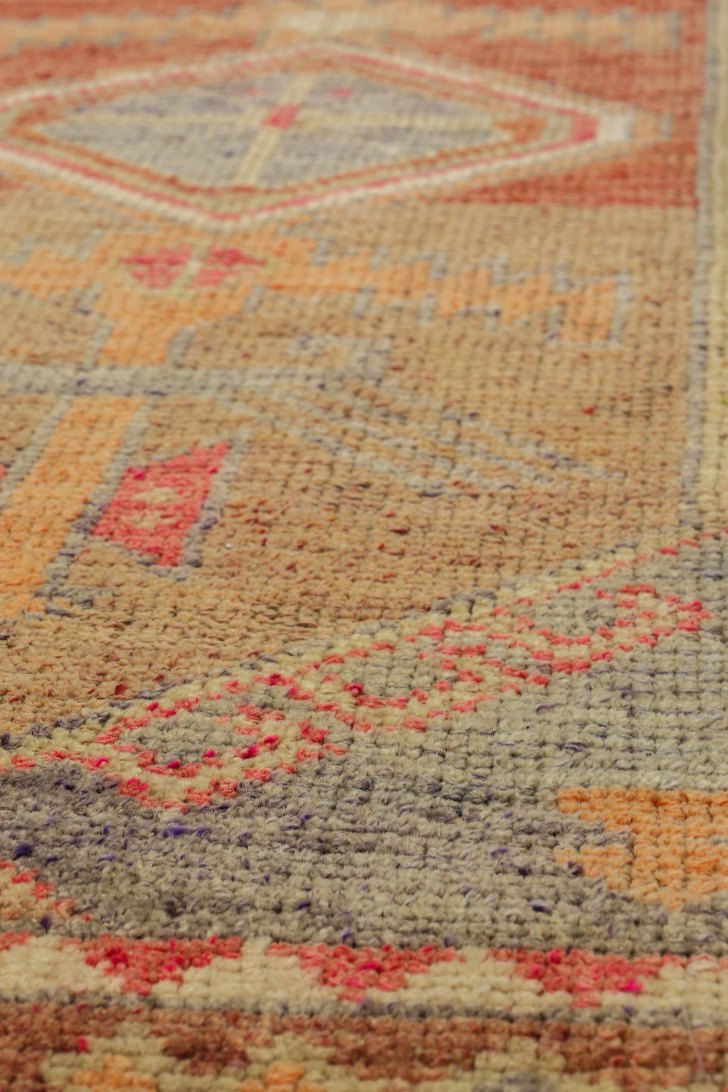 Vintage Herki Handwoven Tribal Rug, J71004