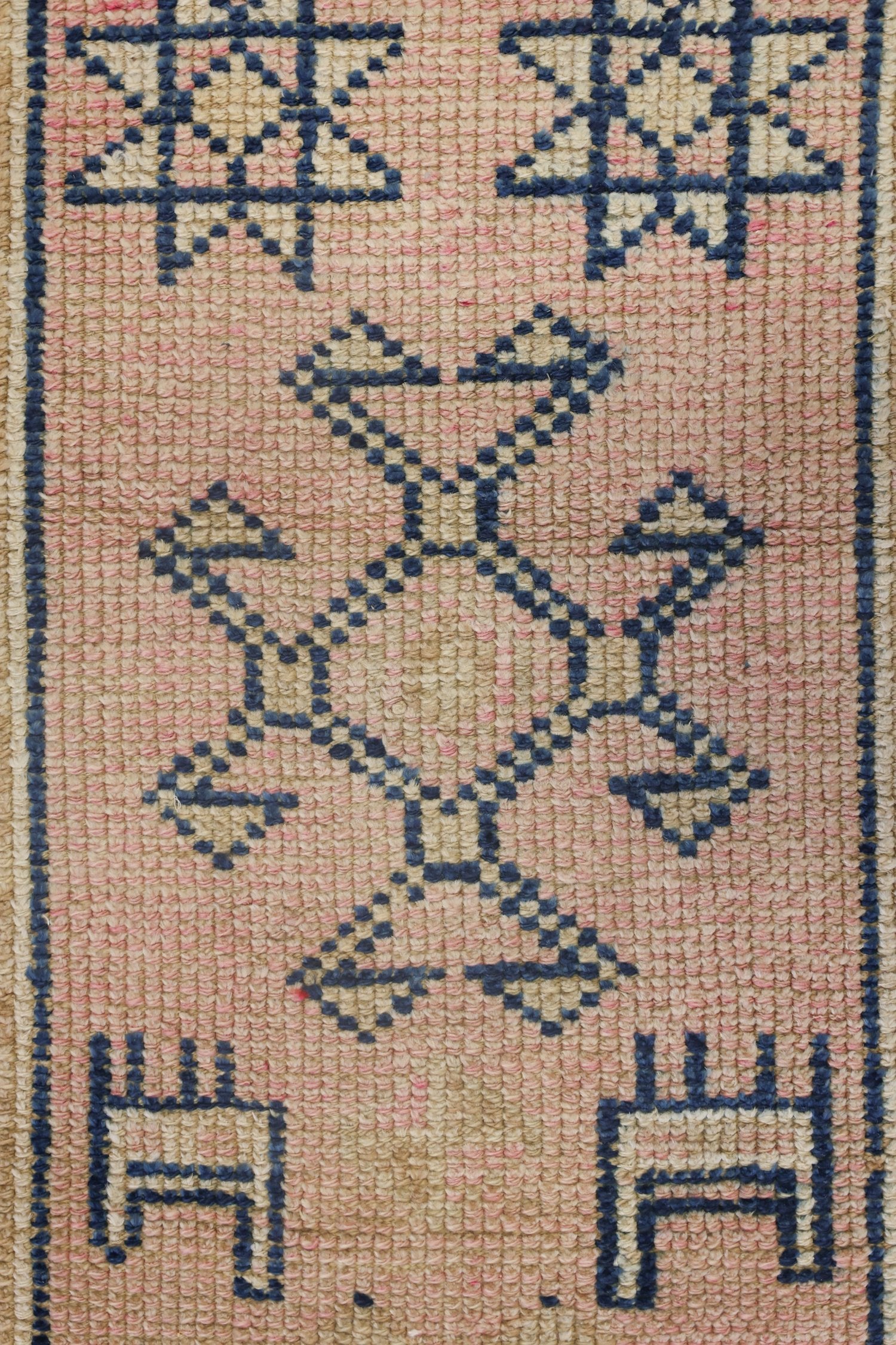 Vintage Herki Handwoven Tribal Rug, J71014