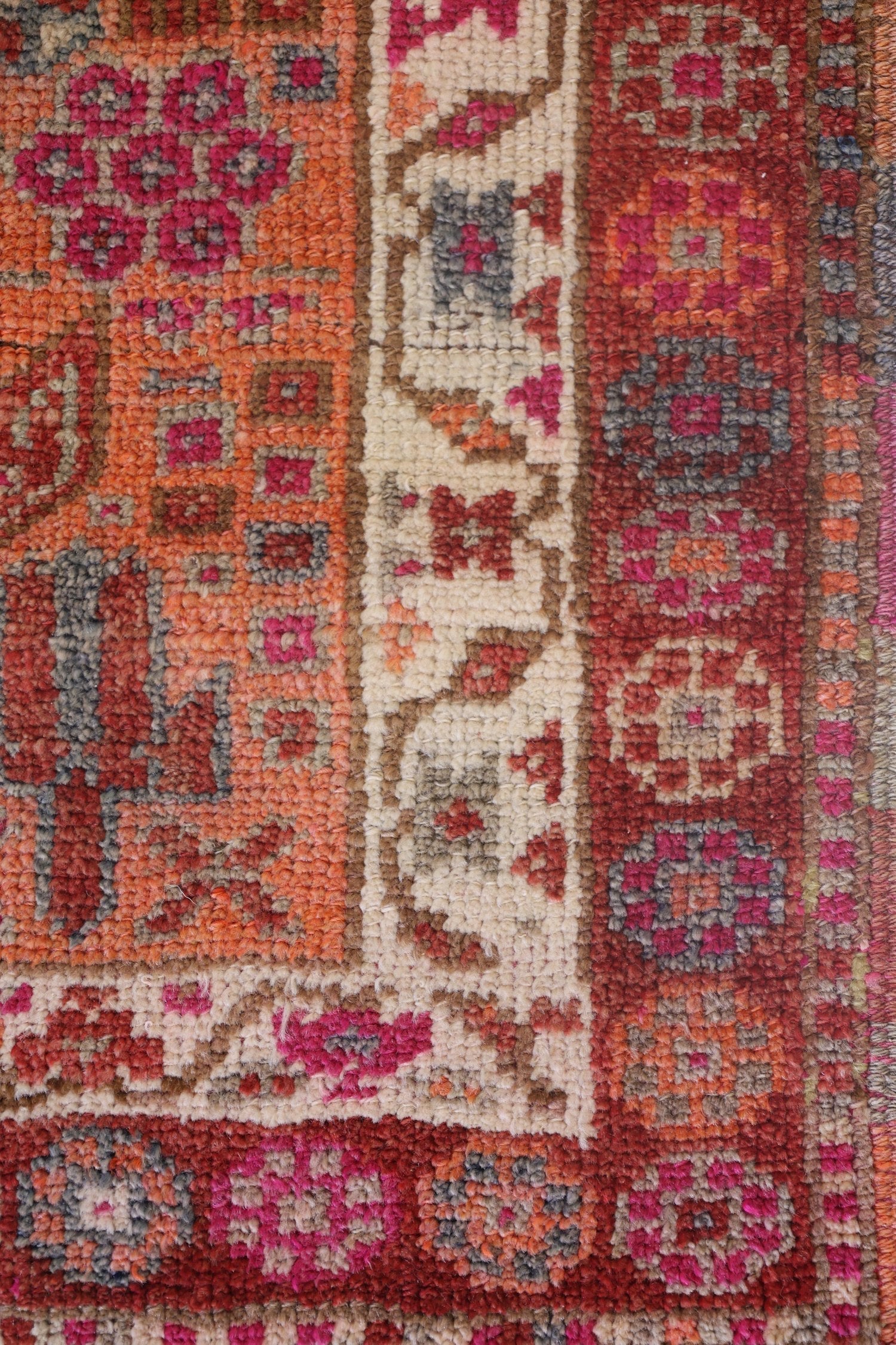 Vintage Herki Handwoven Tribal Rug, J71023