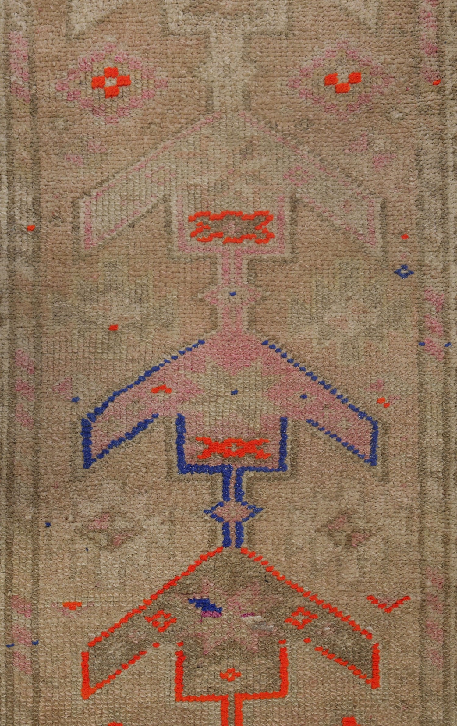 Vintage Herki Handwoven Tribal Rug, J71032