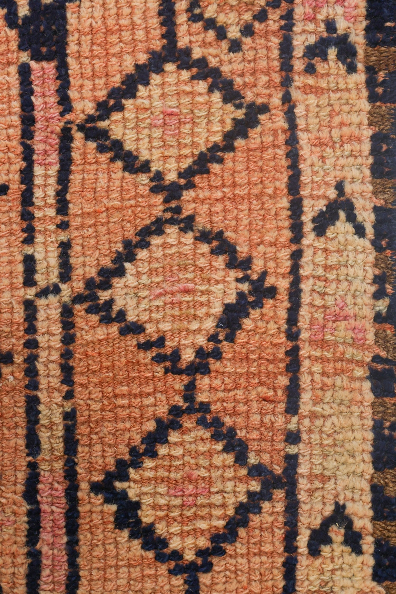 Vintage Herki Handwoven Tribal Rug, J71035