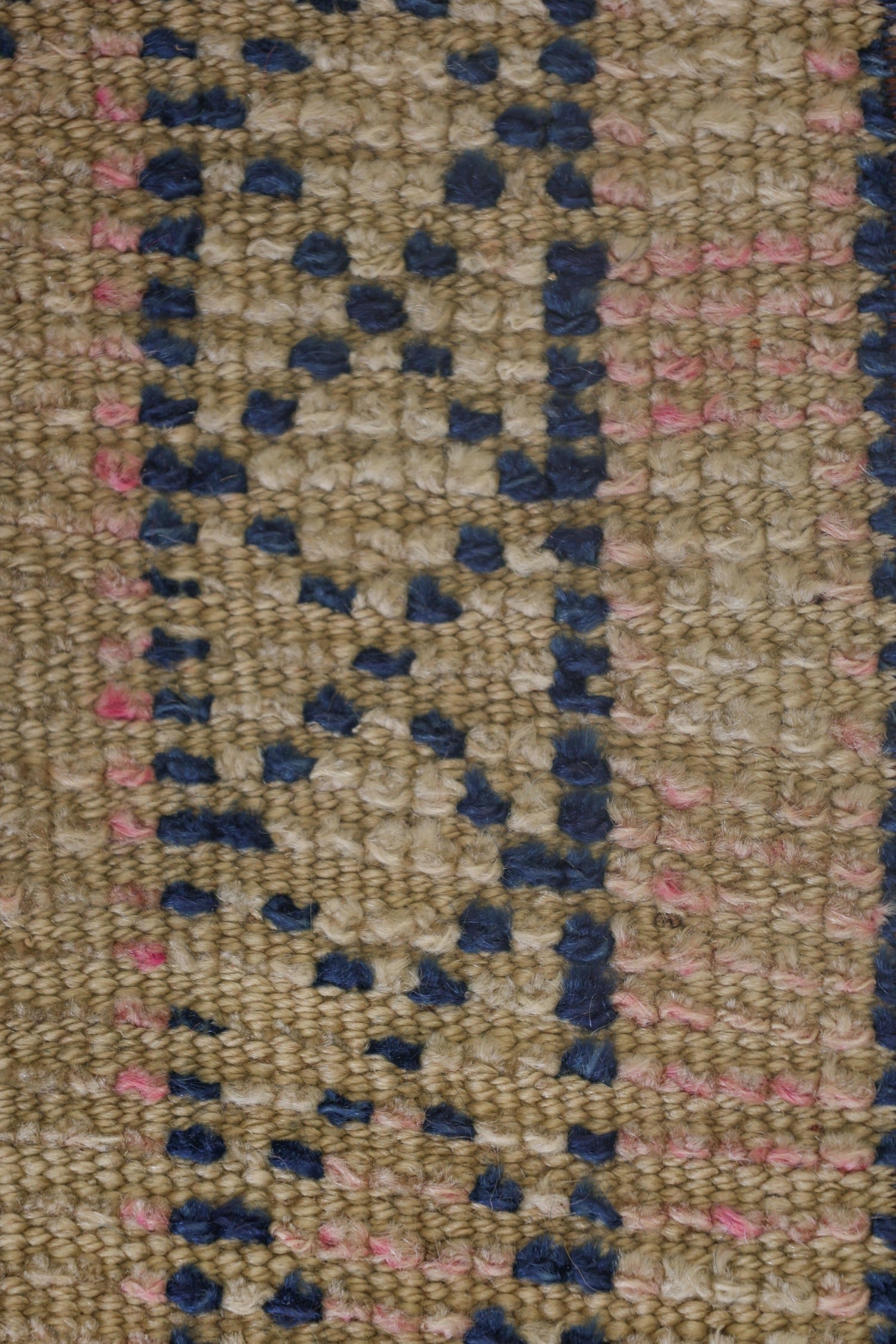 Vintage Herki Handwoven Tribal Rug, J71036