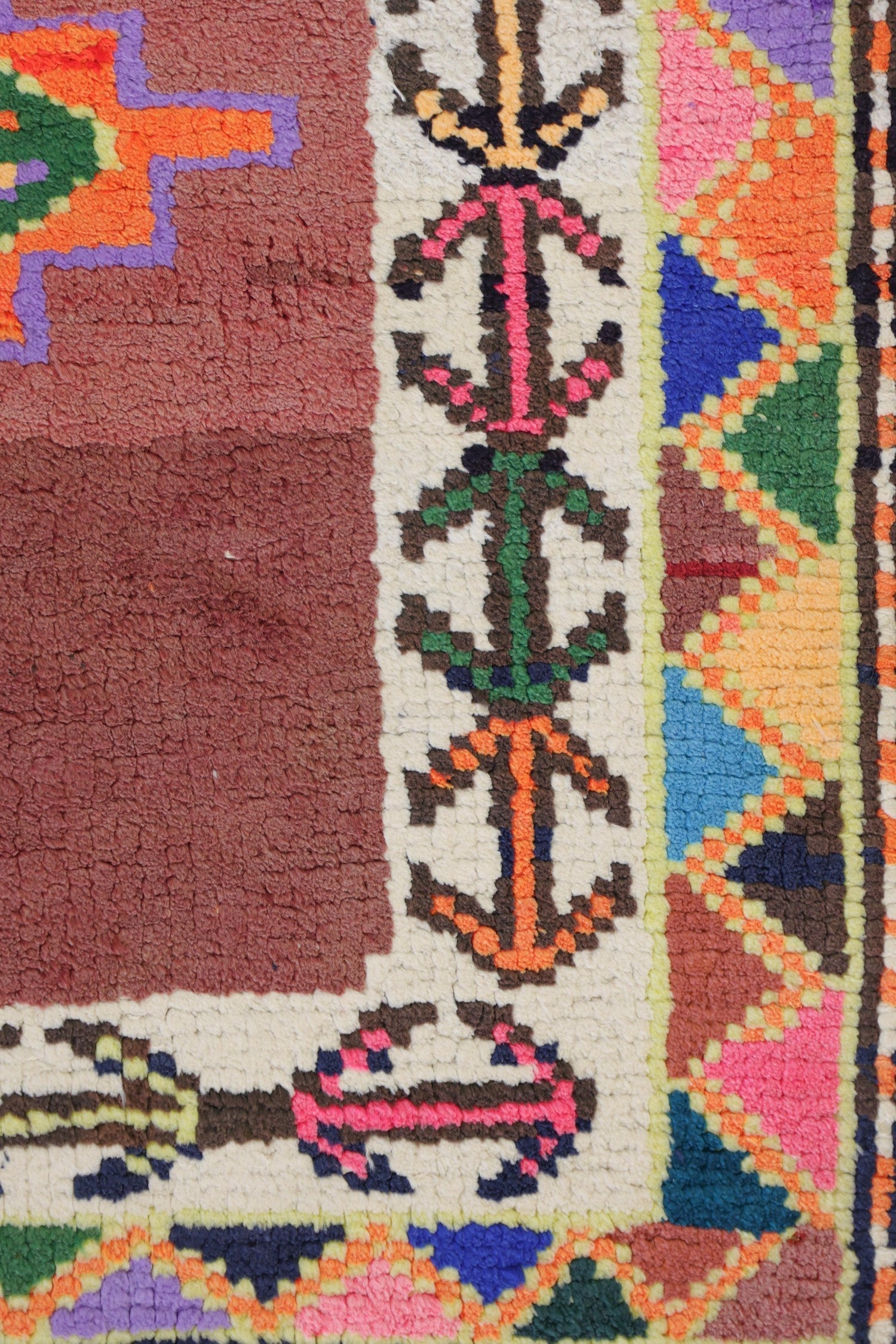 Vintage Herki Handwoven Tribal Rug, J71041