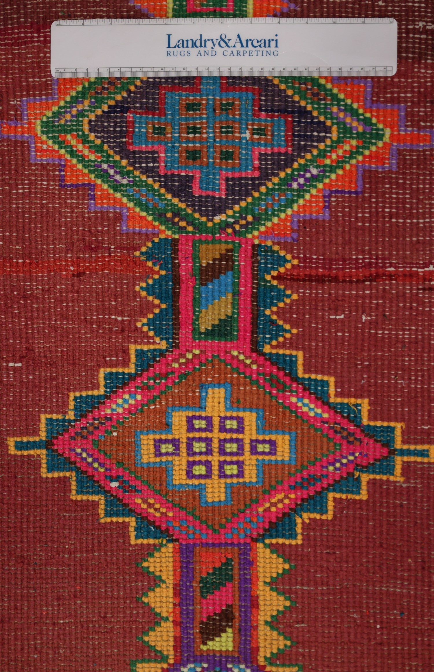 Vintage Herki Handwoven Tribal Rug, J71041