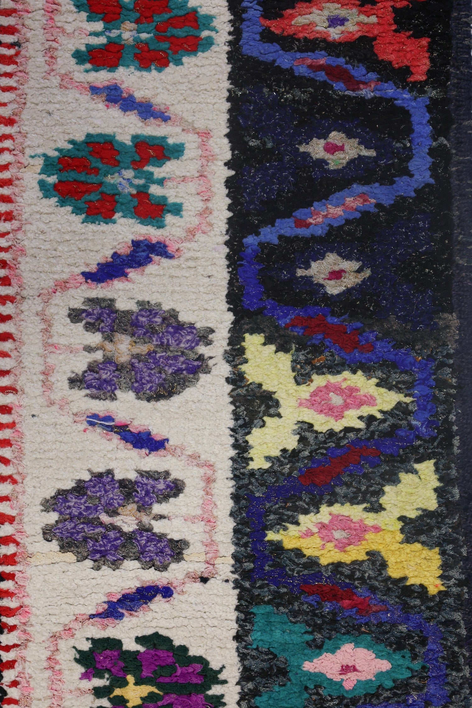 Vintage Herki Handwoven Tribal Rug, J71045