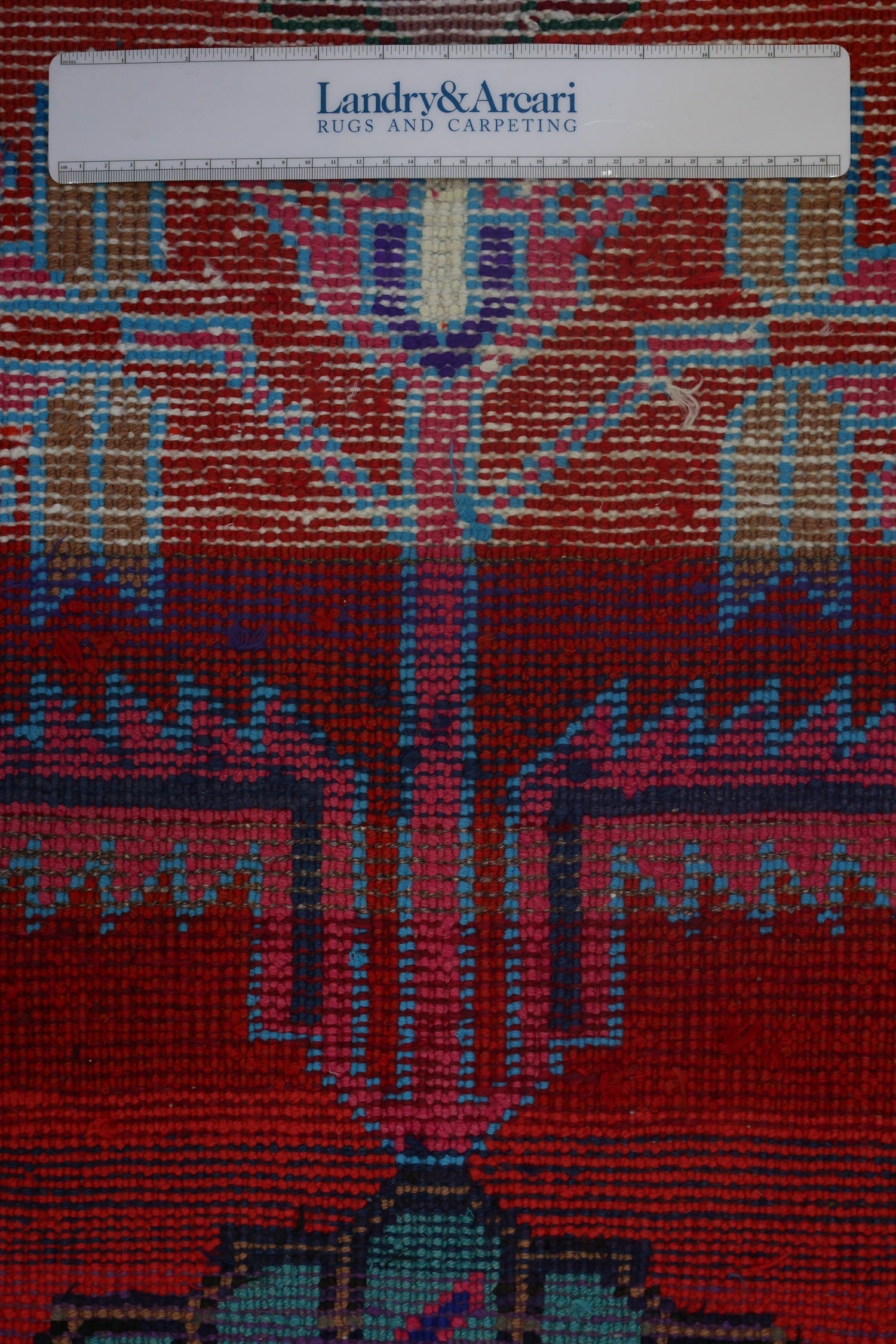 Vintage Herki Handwoven Tribal Rug, J71048