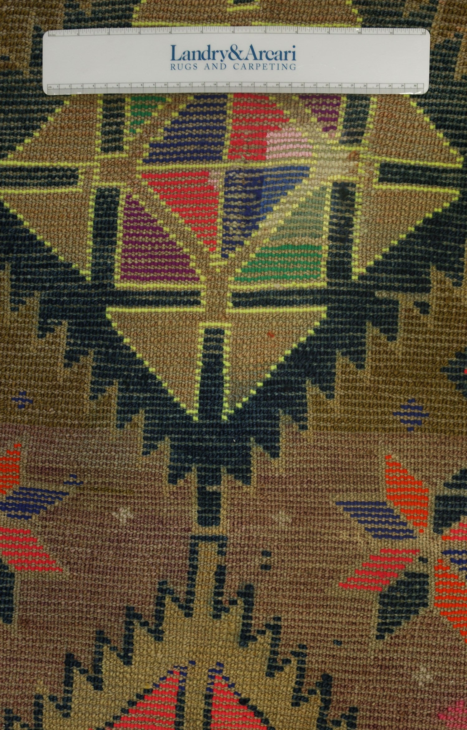 Vintage Herki Handwoven Tribal Rug, J71052