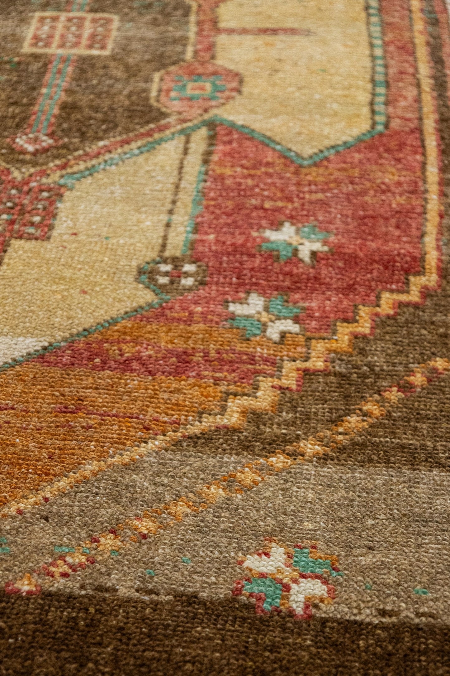 Vintage Herki Handwoven Tribal Rug, J88007