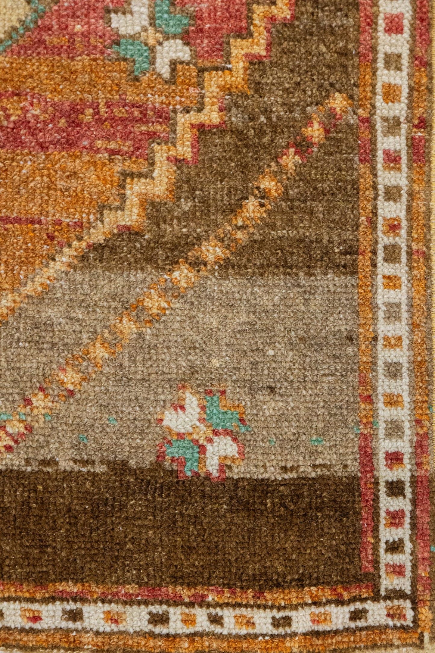 Vintage Herki Handwoven Tribal Rug, J88007
