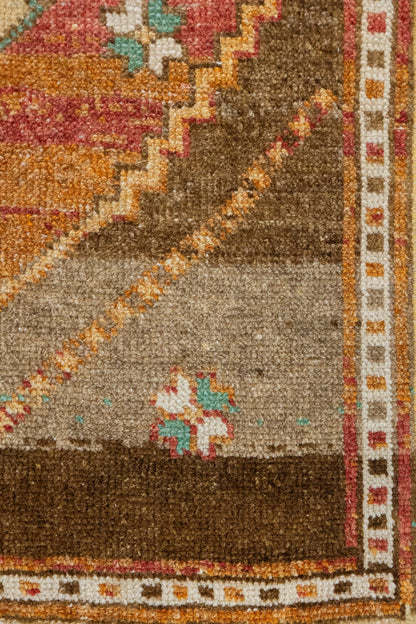 Vintage Herki Handwoven Tribal Rug, J88007
