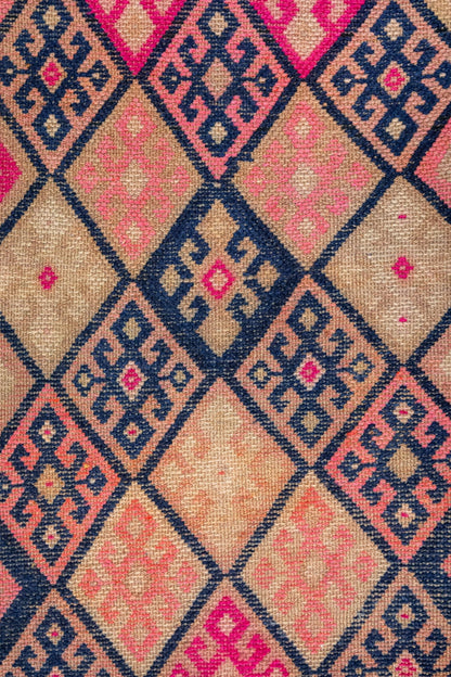 Vintage Herki Handwoven Tribal Rug, T88612