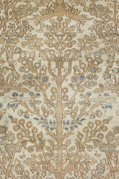 Vintage Isfahan Handwoven Tribal Rug, J73283