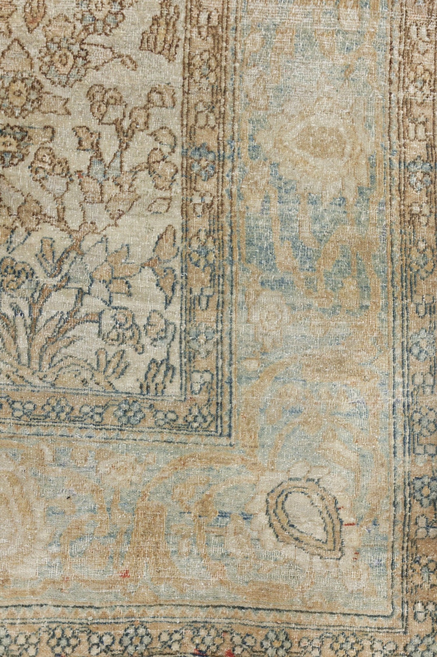 Vintage Isfahan Handwoven Tribal Rug, J73283