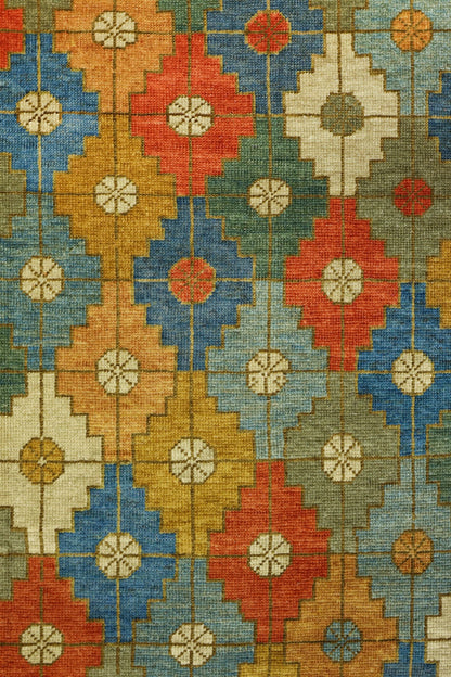 Jaffe Kurd Handwoven Tribal Rug, J80471