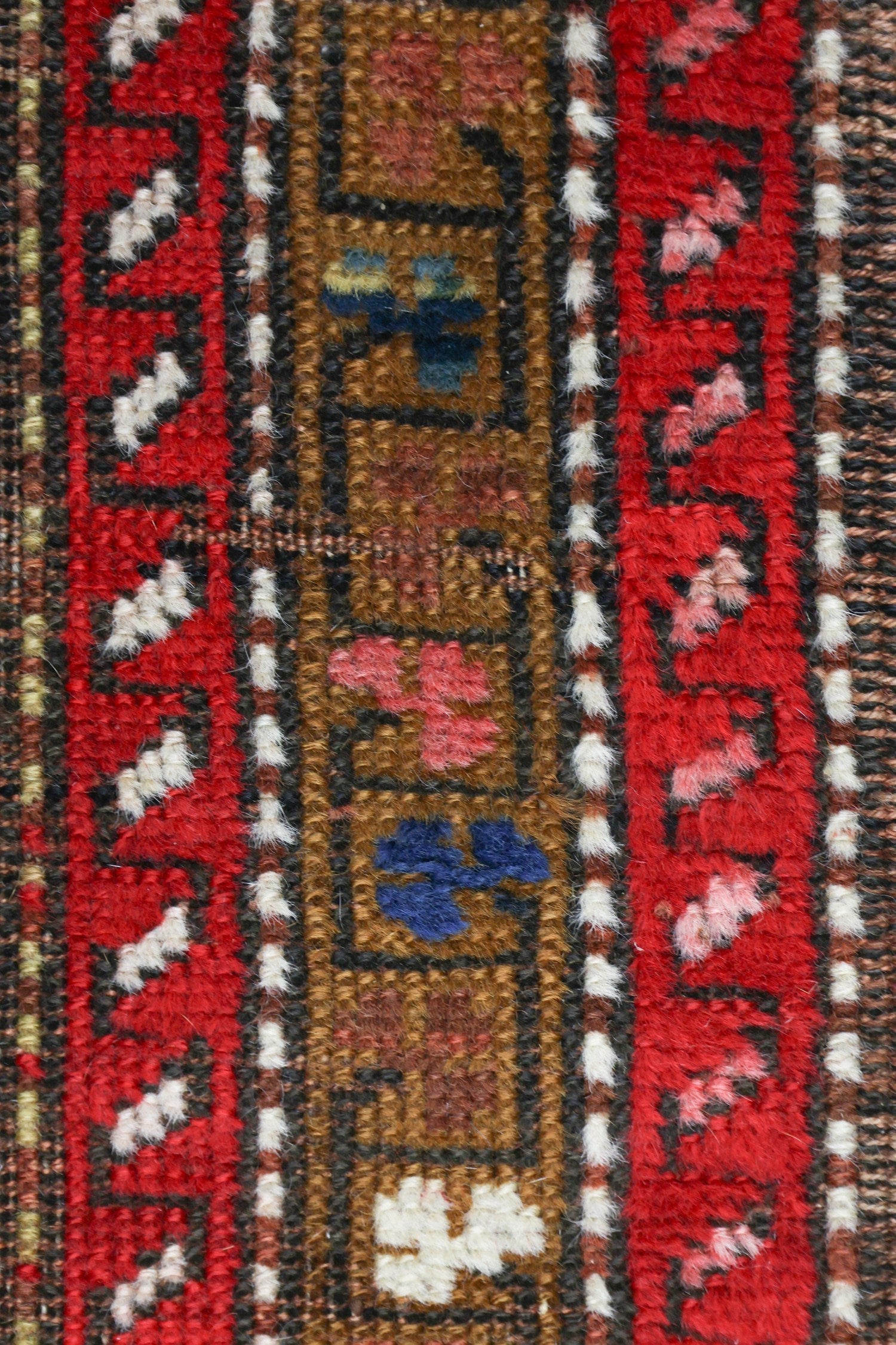 Vintage Karabagh Handwoven Tribal Rug, J71240