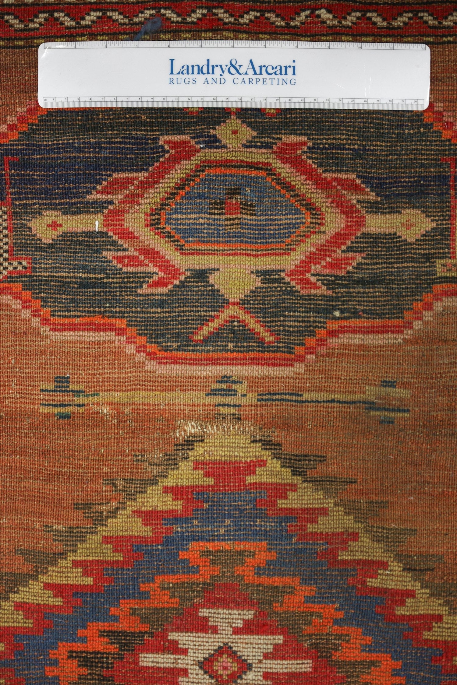 Vintage Karabagh Handwoven Tribal Rug, J71240