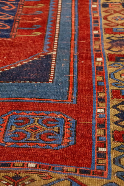 Antique Karabagh Handwoven Tribal Rug, J87180