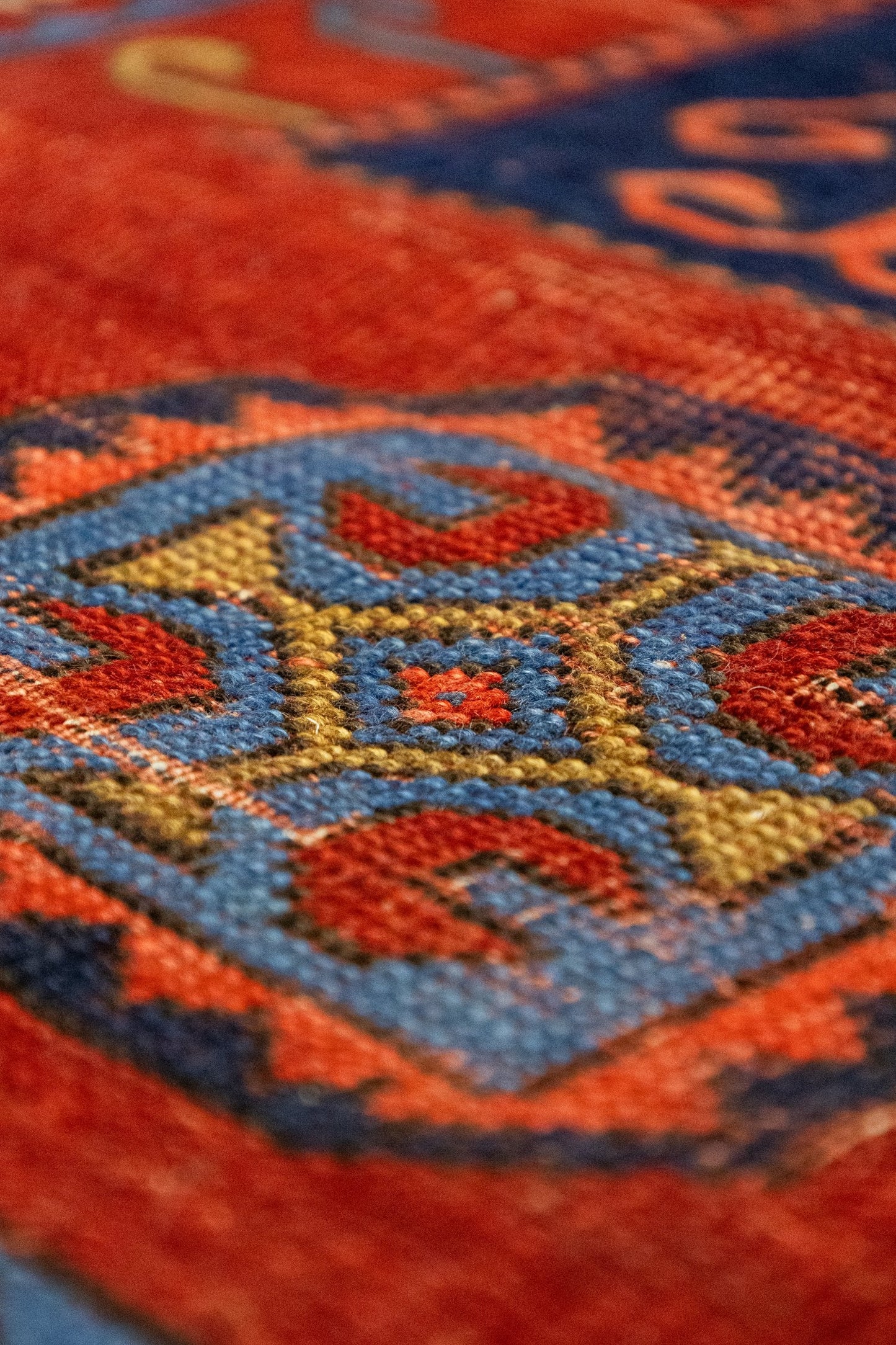 Antique Karabagh Handwoven Tribal Rug, J87180