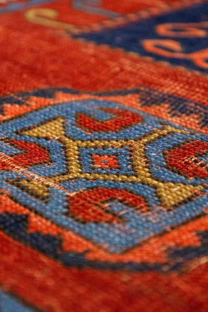 Antique Karabagh Handwoven Tribal Rug, J87180