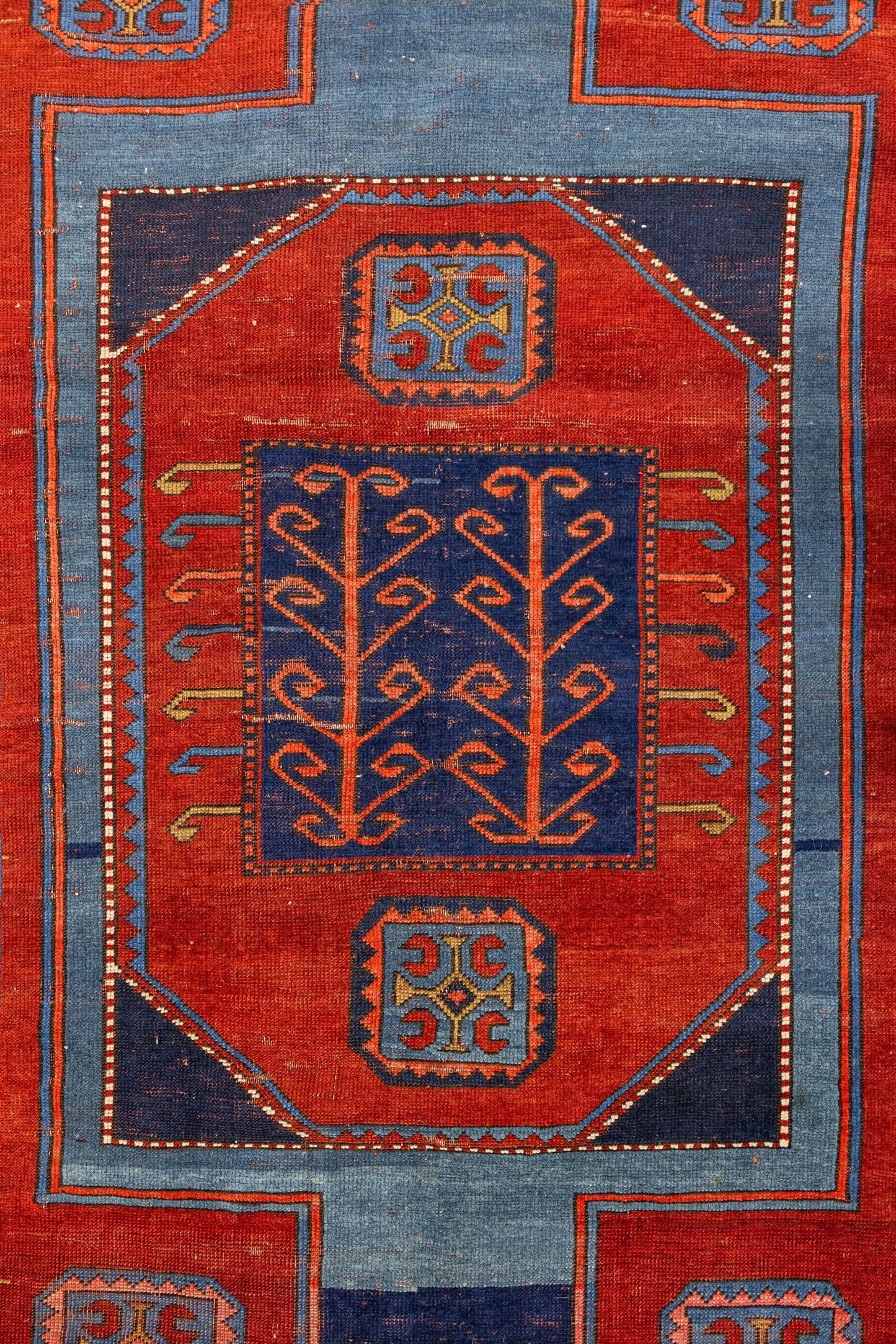 Antique Karabagh Handwoven Tribal Rug, J87180