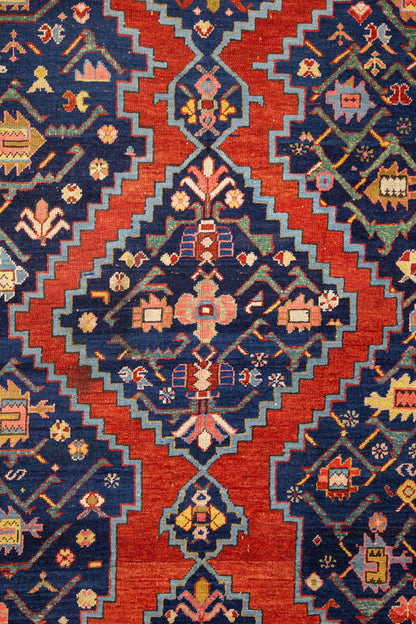 Antique Karabagh Handwoven Tribal Rug, J87299