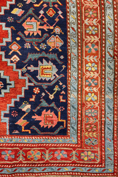Antique Karabagh Handwoven Tribal Rug, J87299