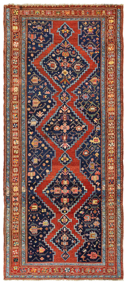 Antique Karabagh Handwoven Tribal Rug