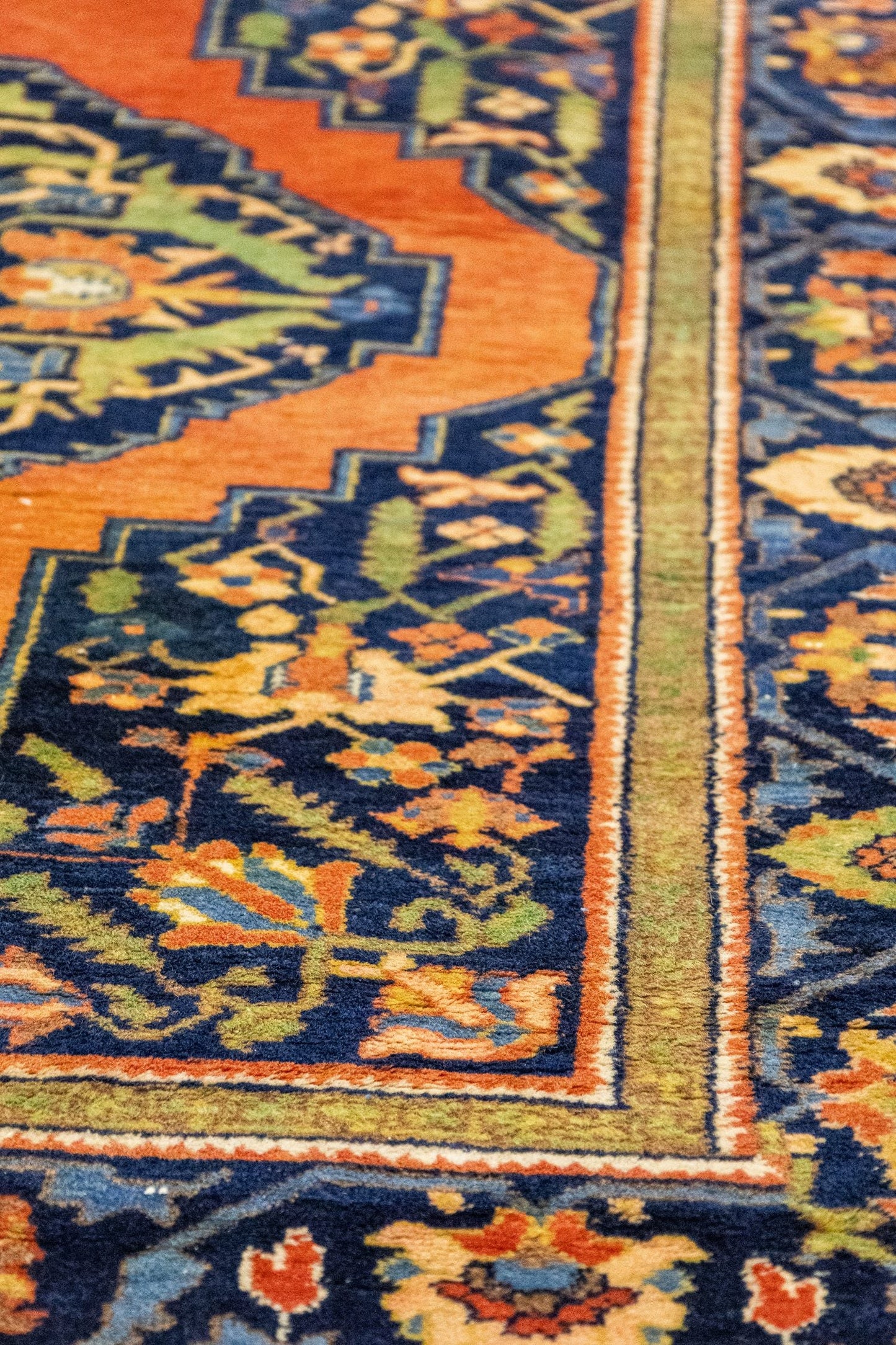 Antique Karabagh Handwoven Tribal Rug, J87309