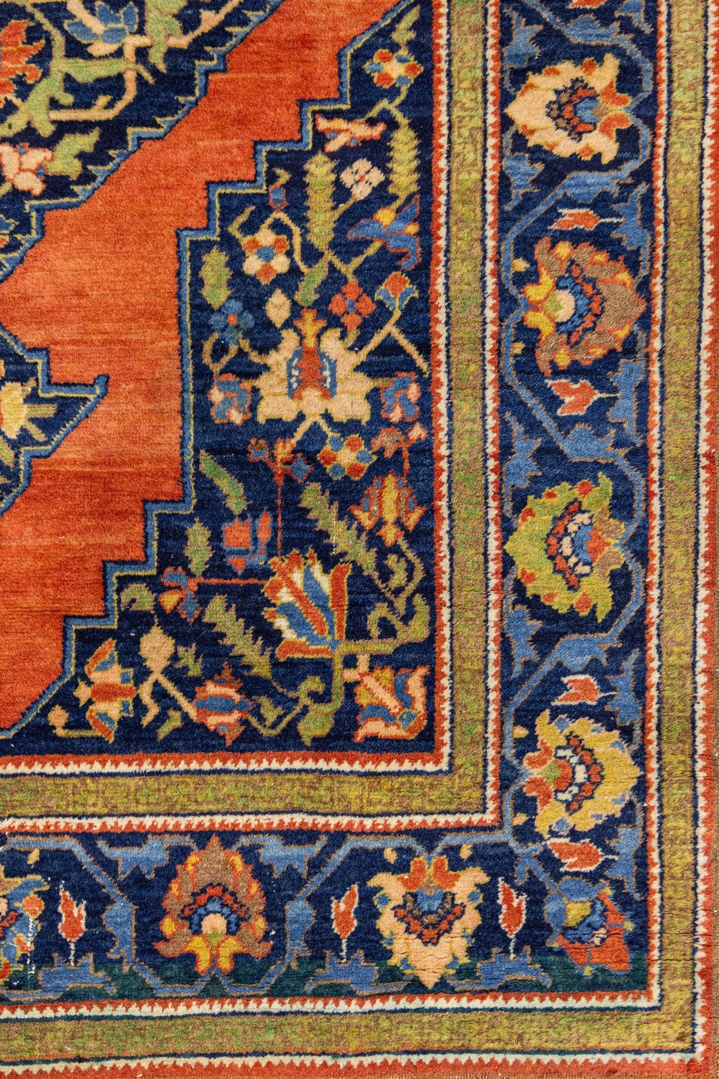 Antique Karabagh Handwoven Tribal Rug, J87309