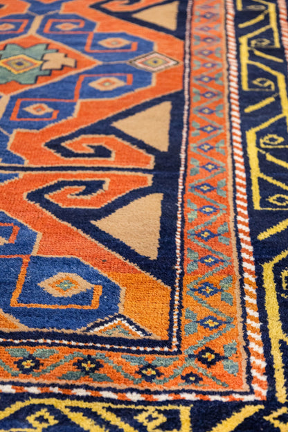 Antique Karabagh Handwoven Tribal Rug, J87346