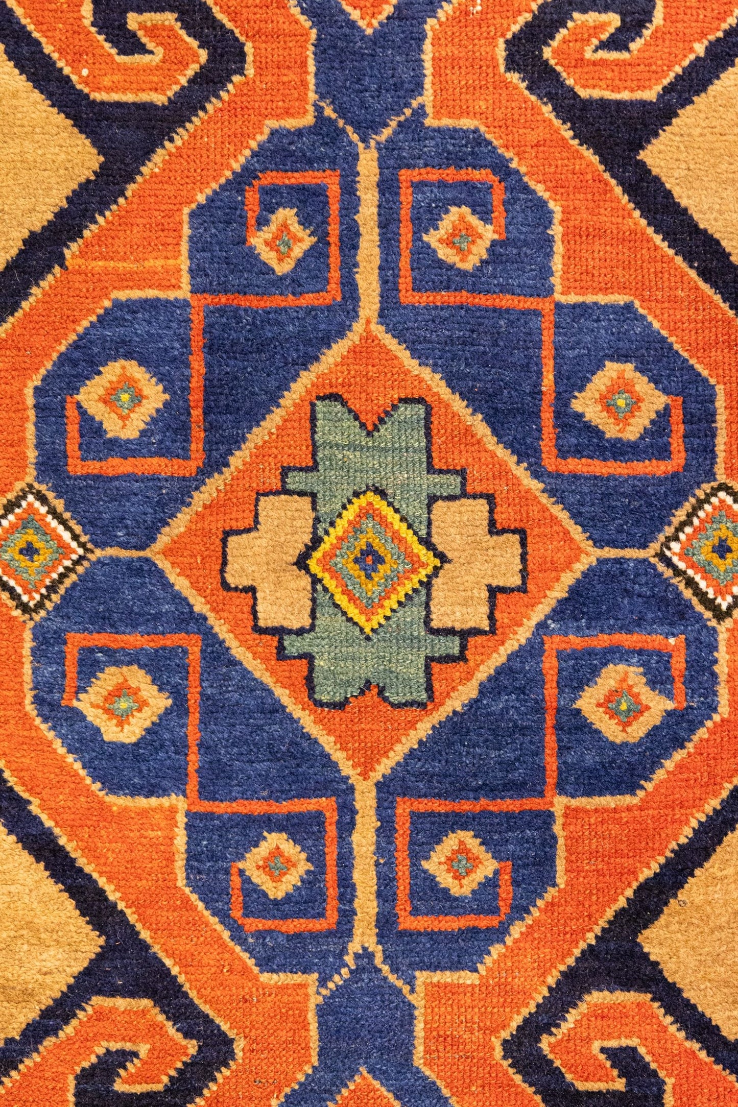 Antique Karabagh Handwoven Tribal Rug, J87346
