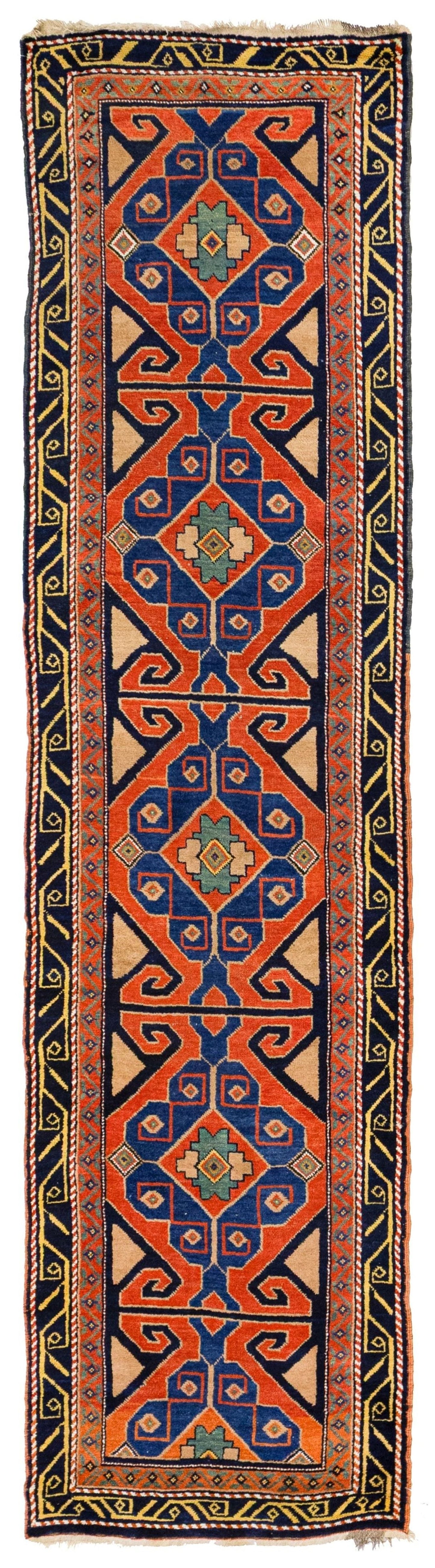 Antique Karabagh Handwoven Tribal Rug
