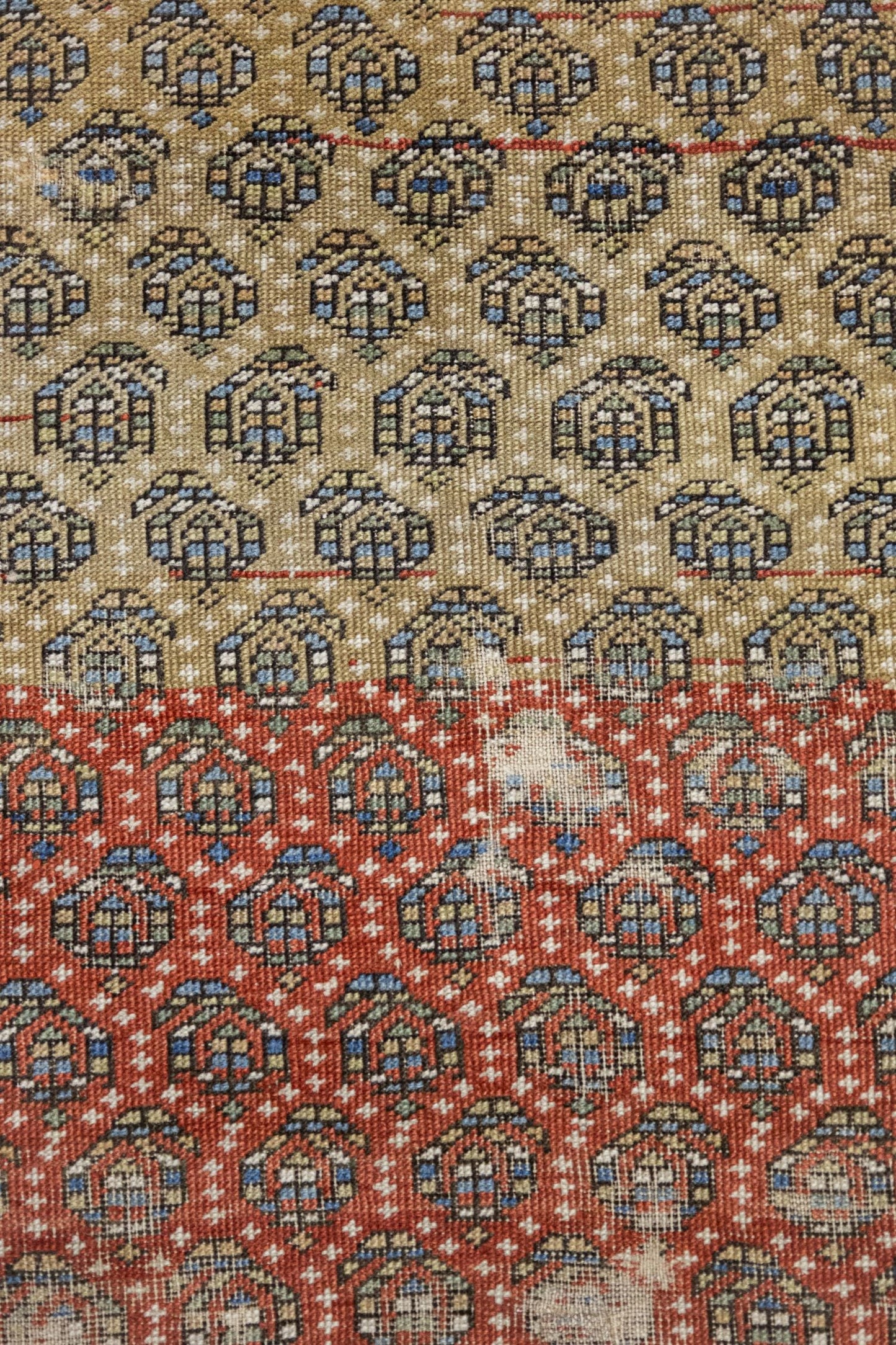Vintage Karabagh Handwoven Tribal Rug, J88216