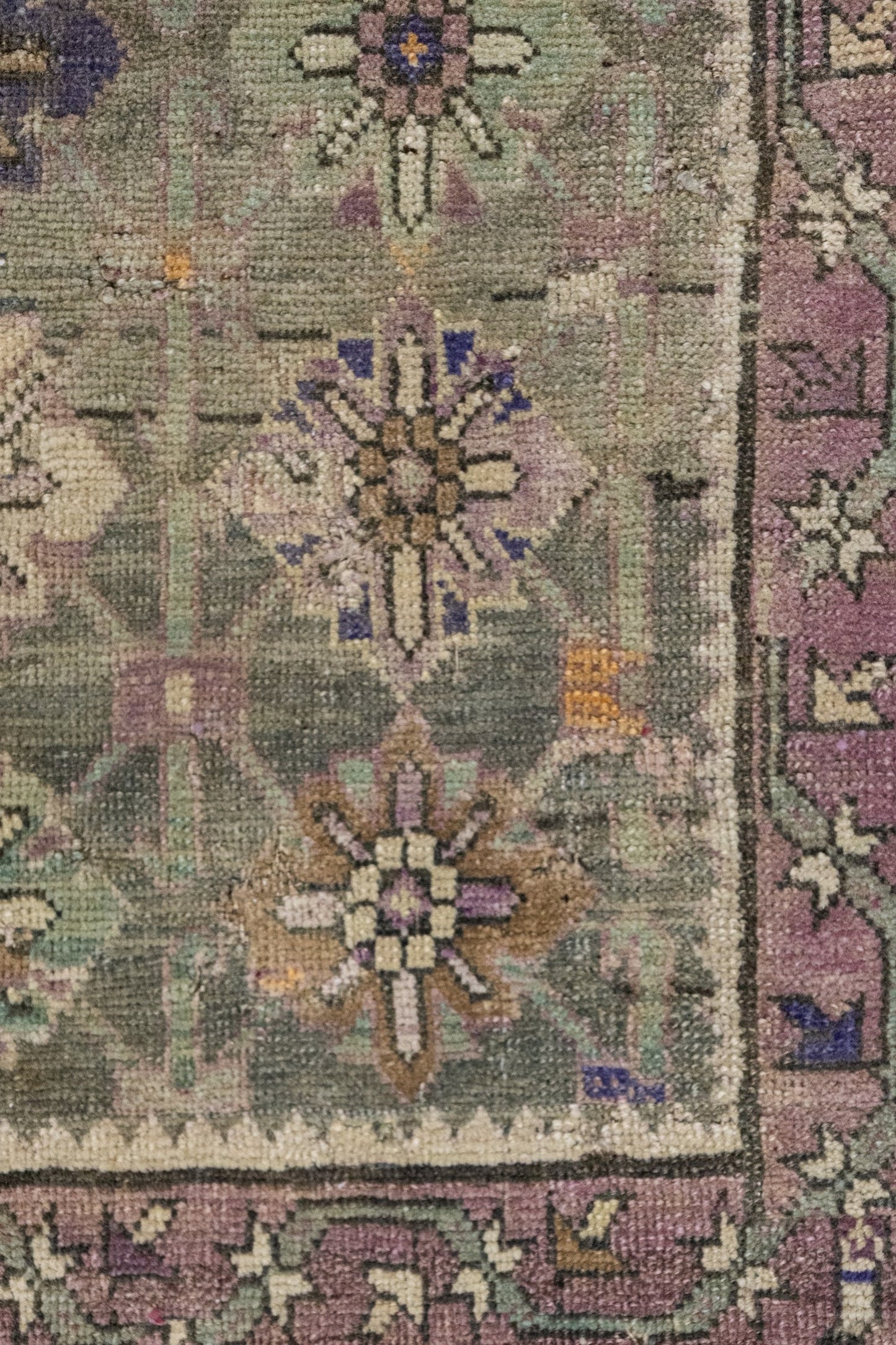 Vintage Karabagh Handwoven Tribal Rug, J88239
