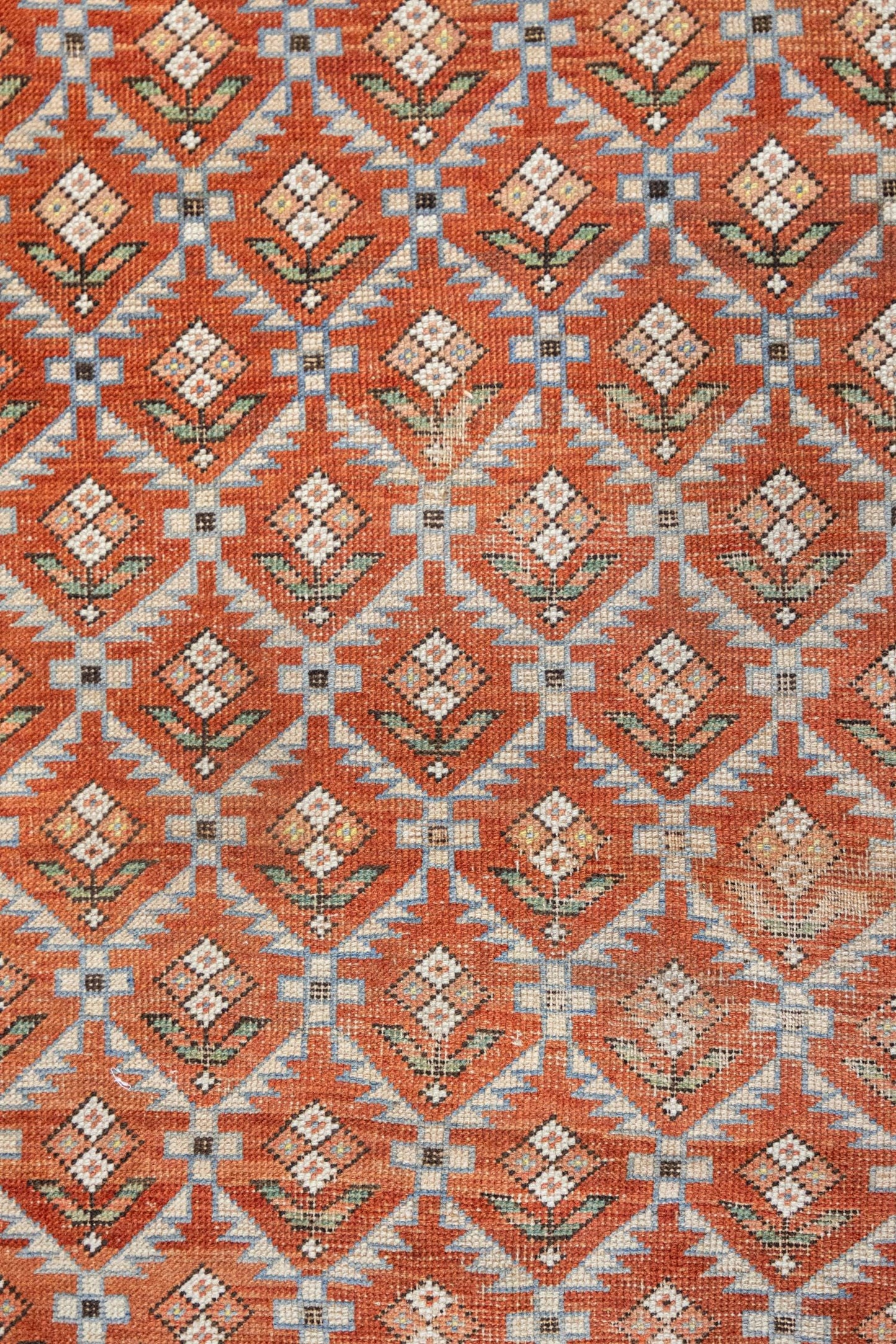 Vintage Karabagh Handwoven Tribal Rug, J89117