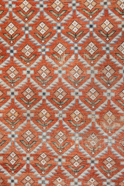Vintage Karabagh Handwoven Tribal Rug, J89117