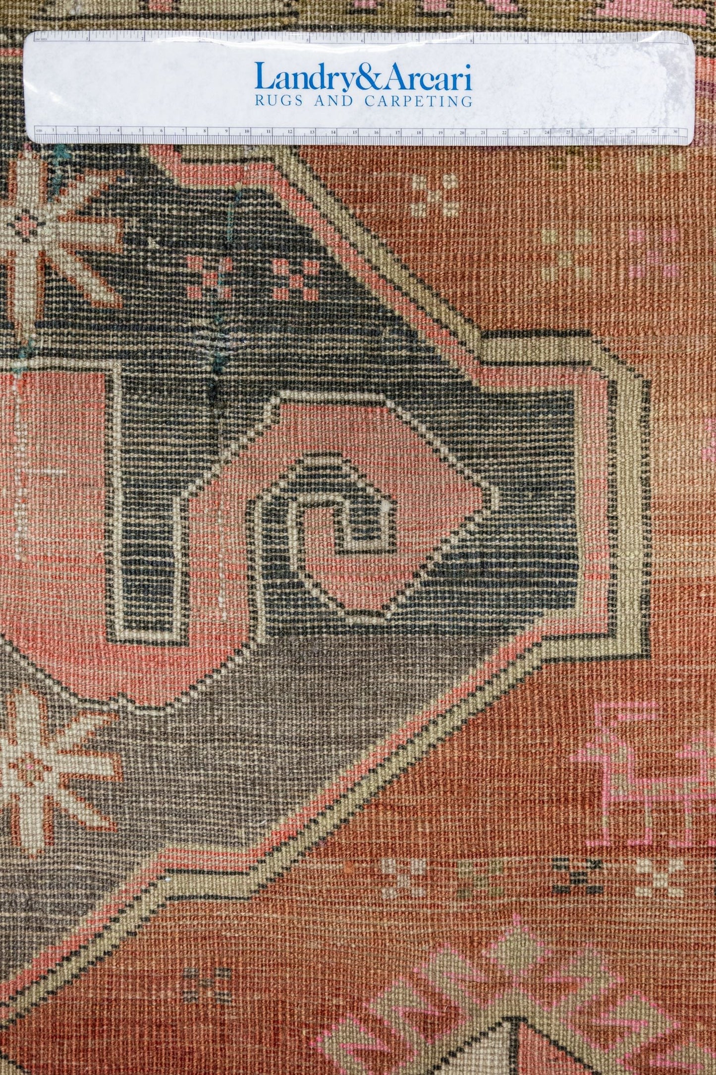 Vintage Karabagh Handwoven Tribal Rug, J89126