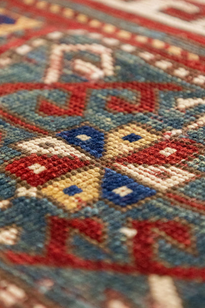 Karachopf Kazak Handwoven Tribal Rug, JF8803
