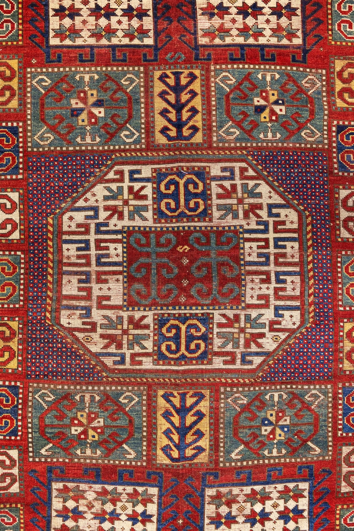 Karachopf Kazak Handwoven Tribal Rug, JF8803