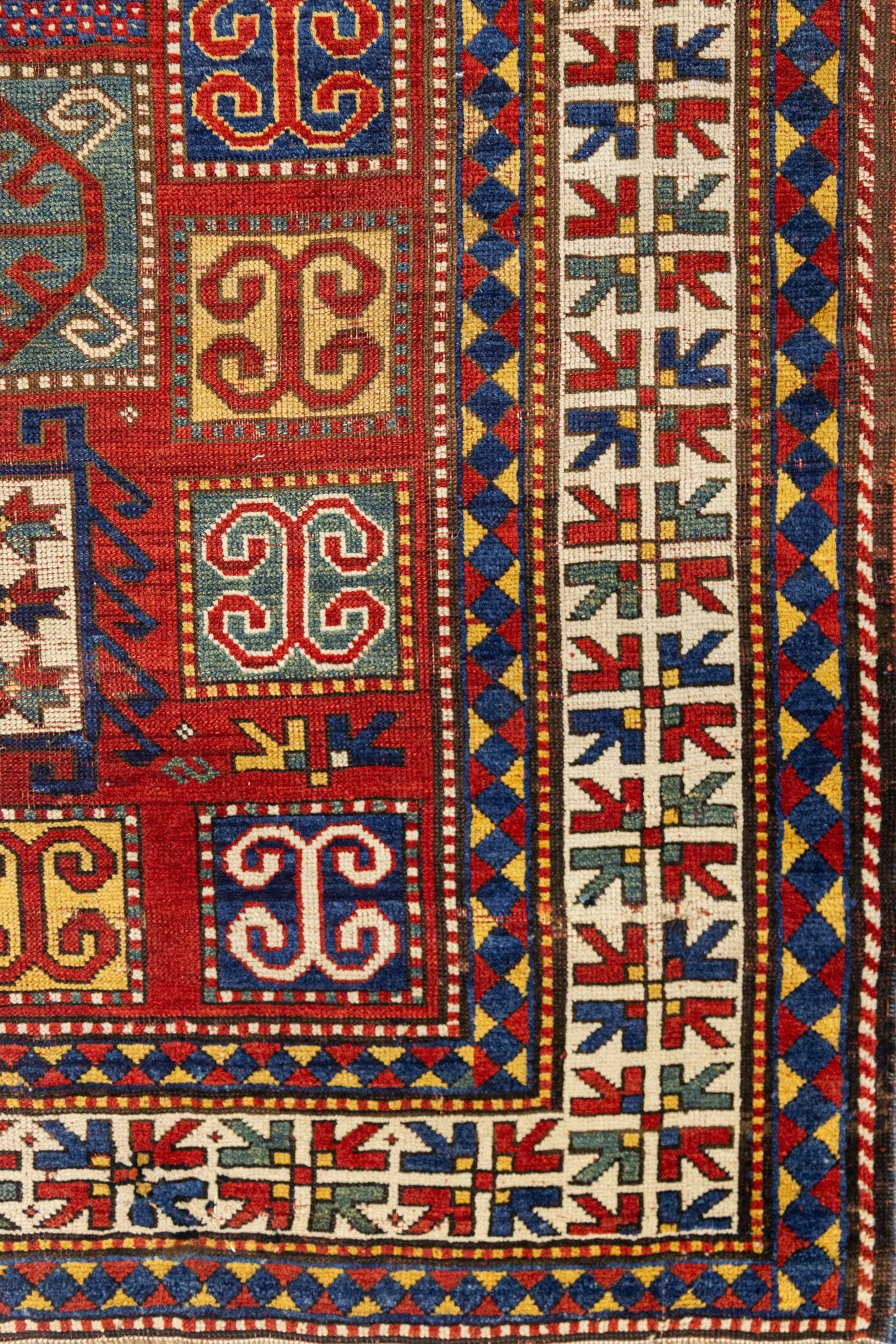 Karachopf Kazak Handwoven Tribal Rug, JF8803