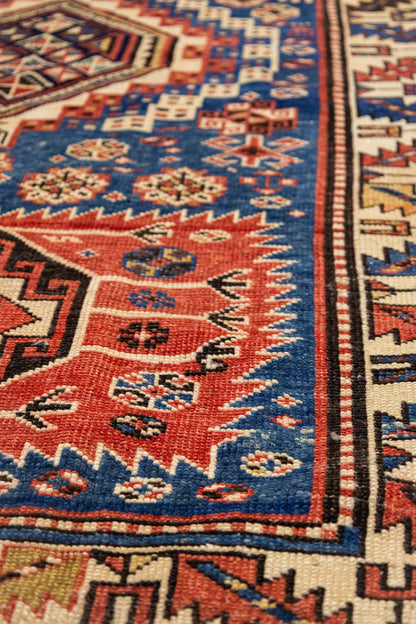 Antique Karagashli Handwoven Tribal Rug, J88988