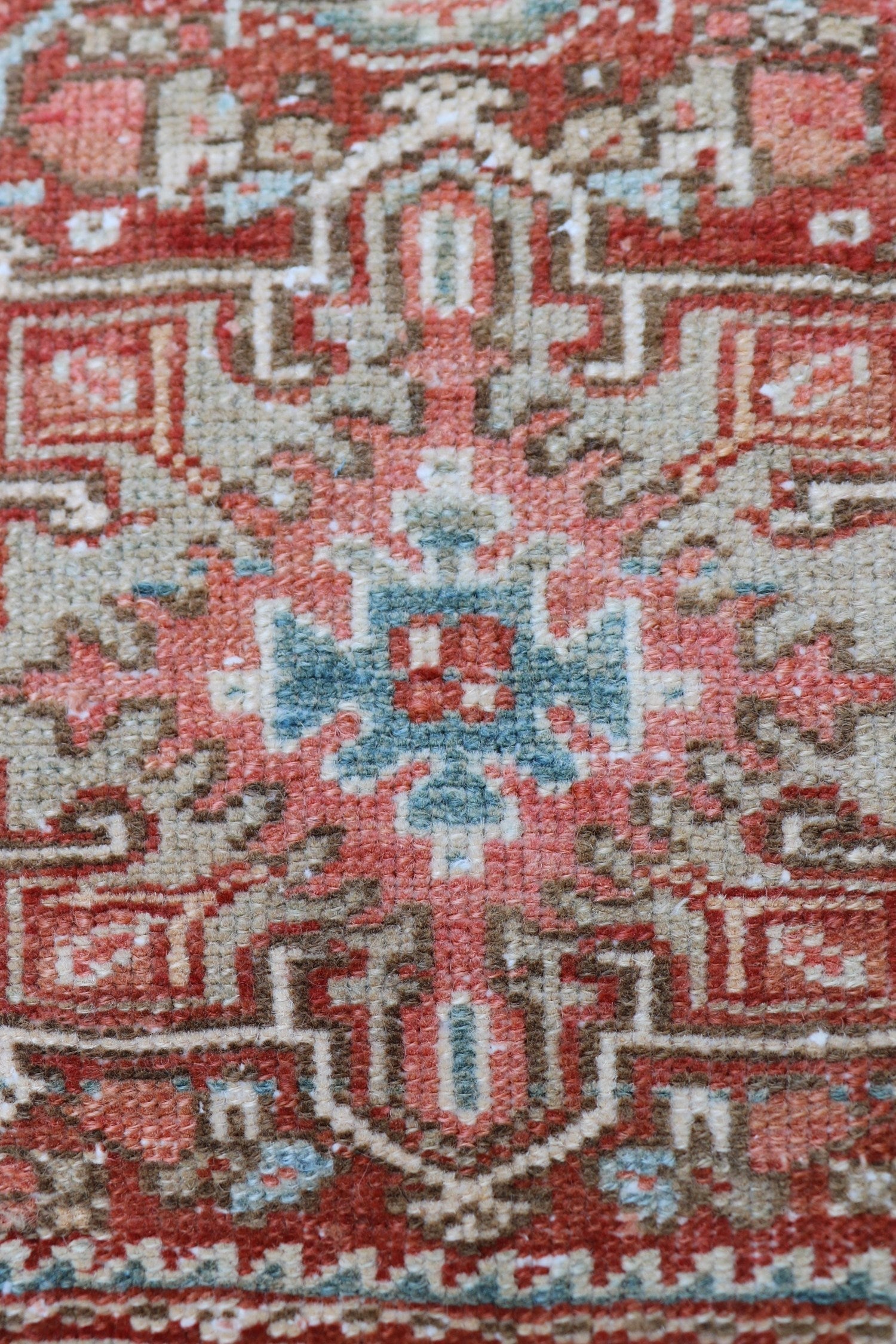 Vintage Karaja Handwoven Tribal Rug, J67484