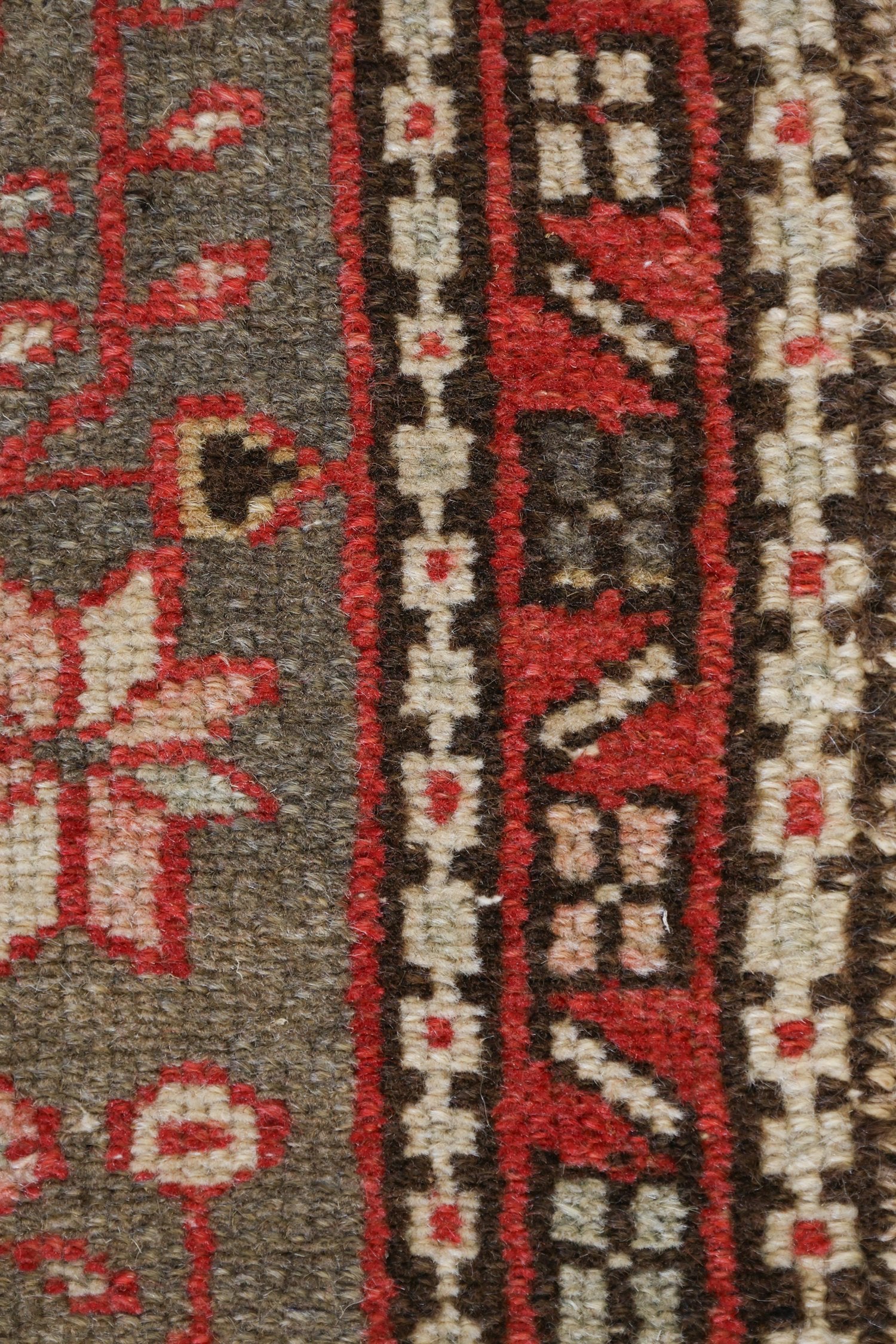 Vintage Karaja Handwoven Tribal Rug, J68594